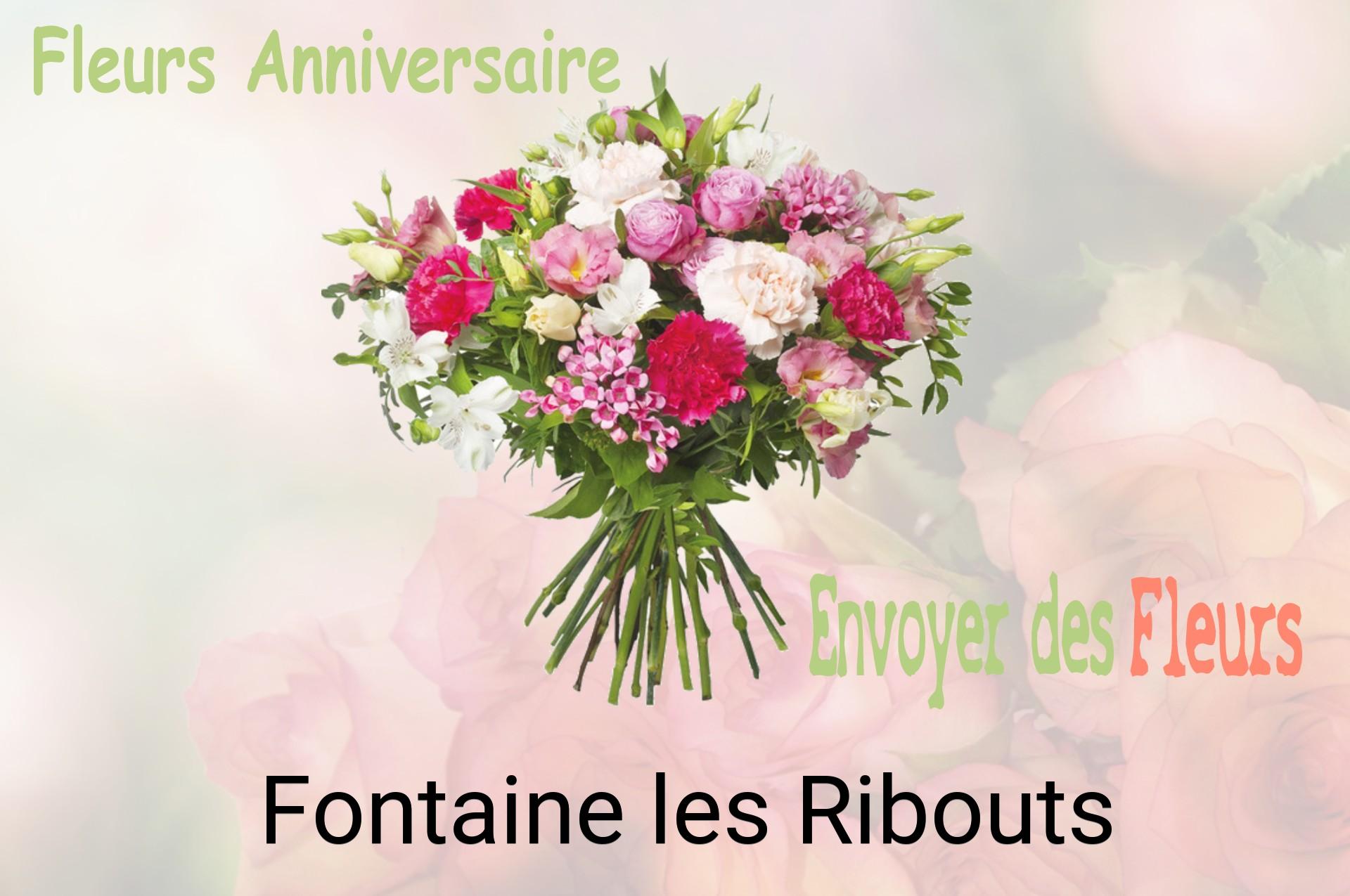 Bouquet de fleurs d’anniversaire livré à Fontaine-les-Ribouts