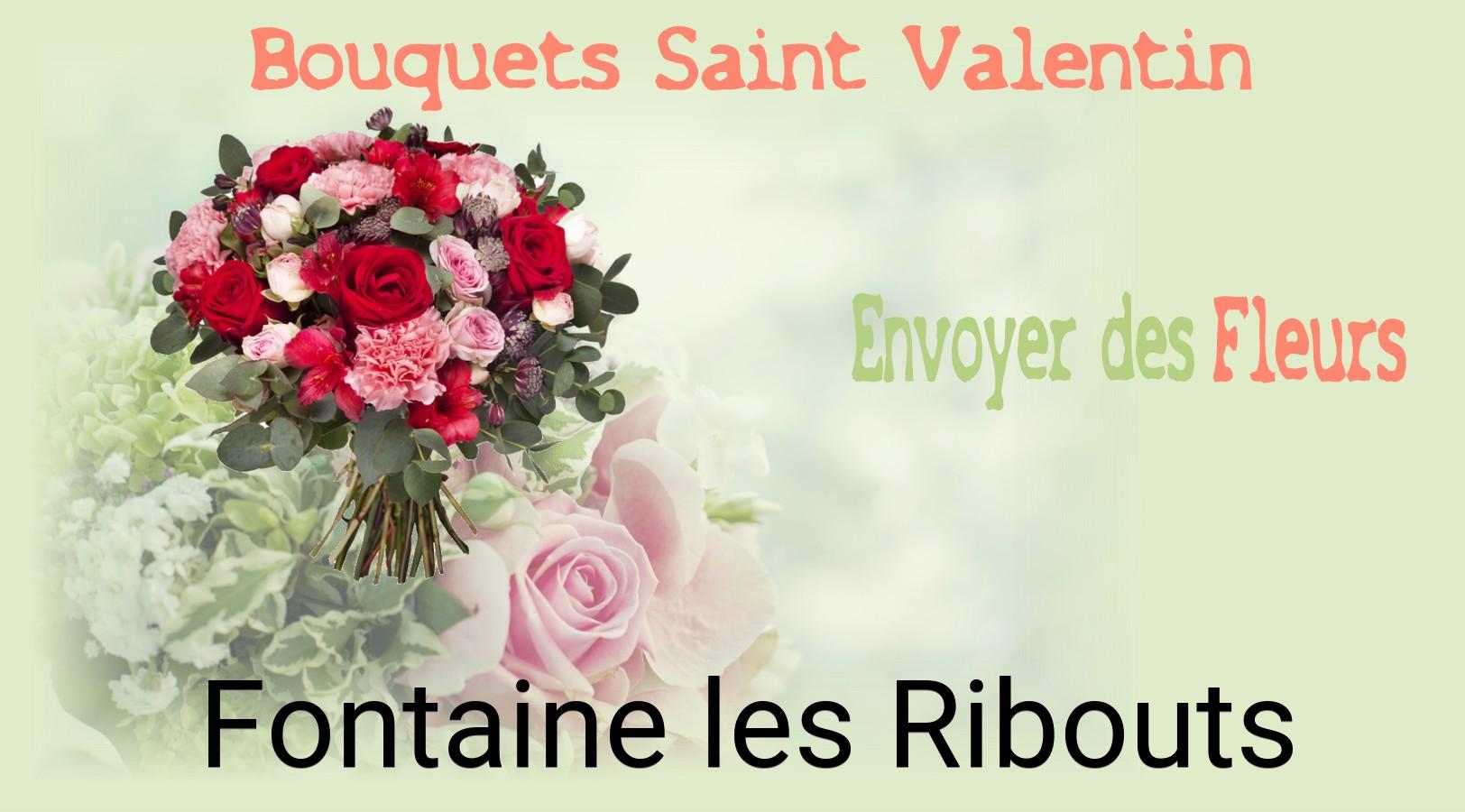 Roses de Saint-Valentin livrées à Fontaine-les-Ribouts